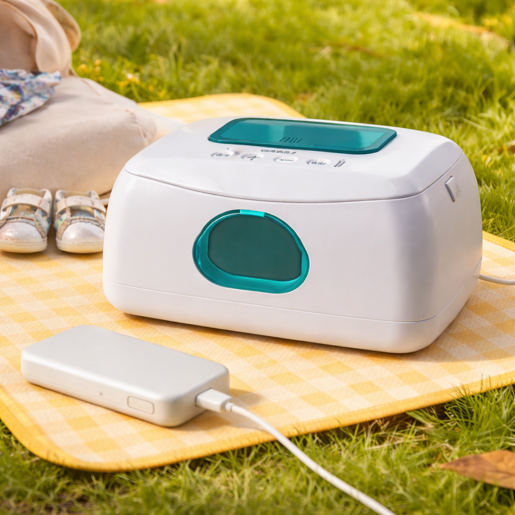 LittleNeeds™ WarmWipe Pro – Portable Baby Wipes Warmer