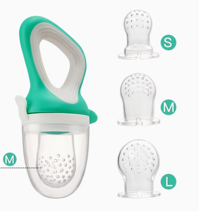LittleNeeds™ FreshFeeder – Safe Silicone Baby Fruit & Food Feeder