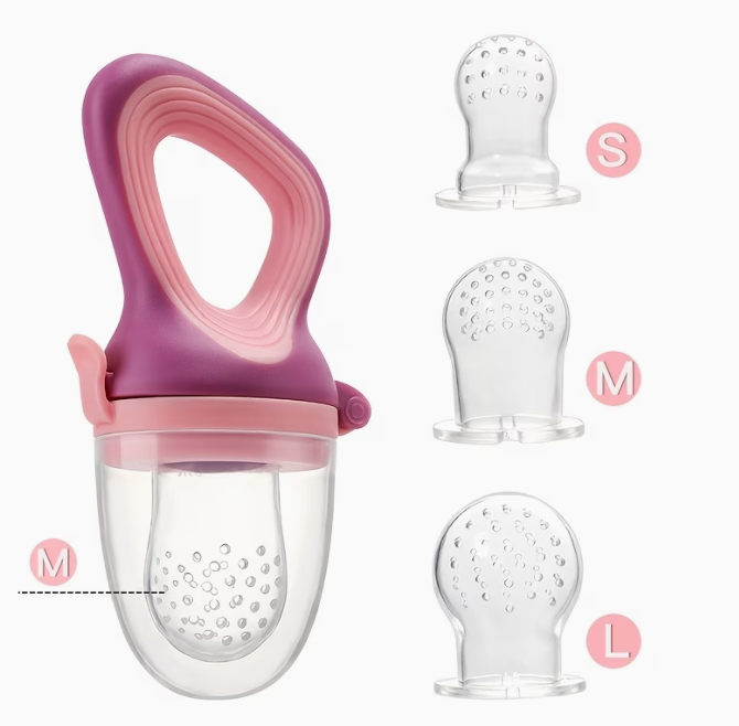 LittleNeeds™ FreshFeeder – Safe Silicone Baby Fruit & Food Feeder