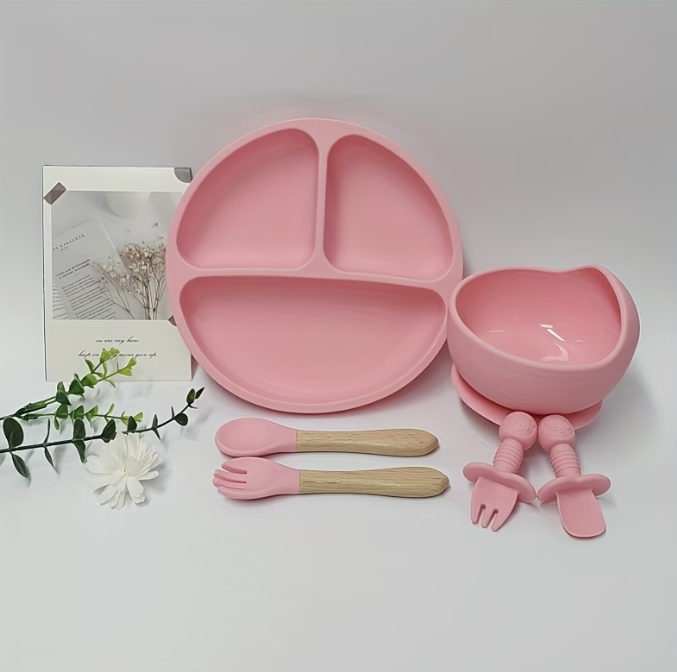 LittleNeeds™ Silicone Baby Feeding Set