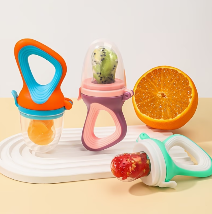 LittleNeeds™ FreshFeeder – Safe Silicone Baby Fruit & Food Feeder