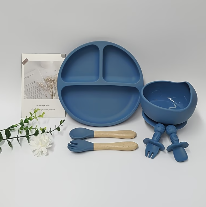 LittleNeeds™ Silicone Baby Feeding Set